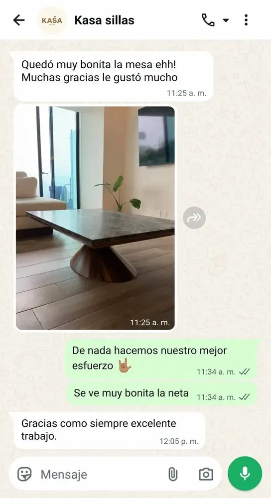 Testimonio de Cynthia sobre Muebles Magistral